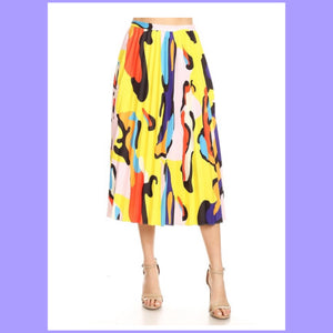 Yellow Skyview Skirt