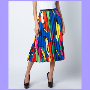 Blue Skyview Skirt