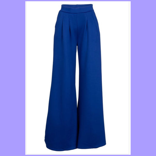 Royal Blue Wide Leg Pant