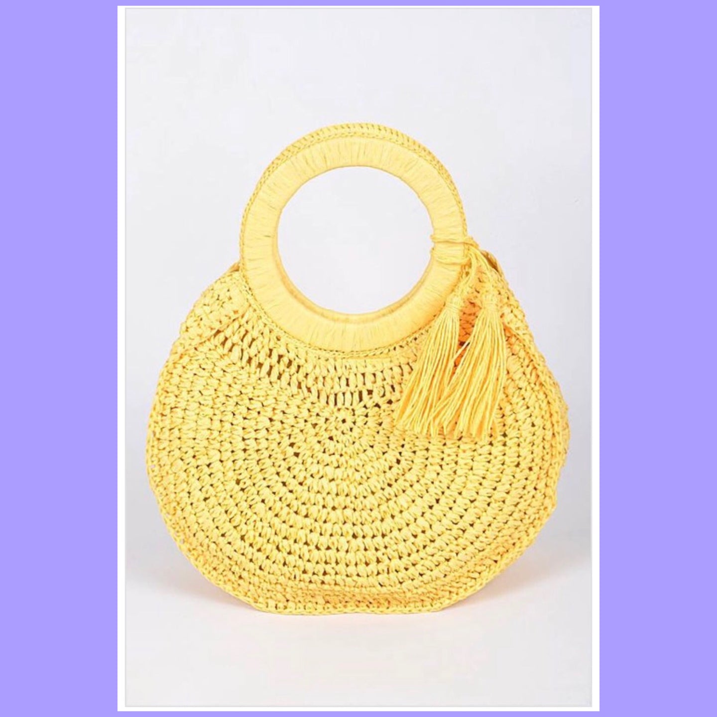 Yellow Brunch Bag